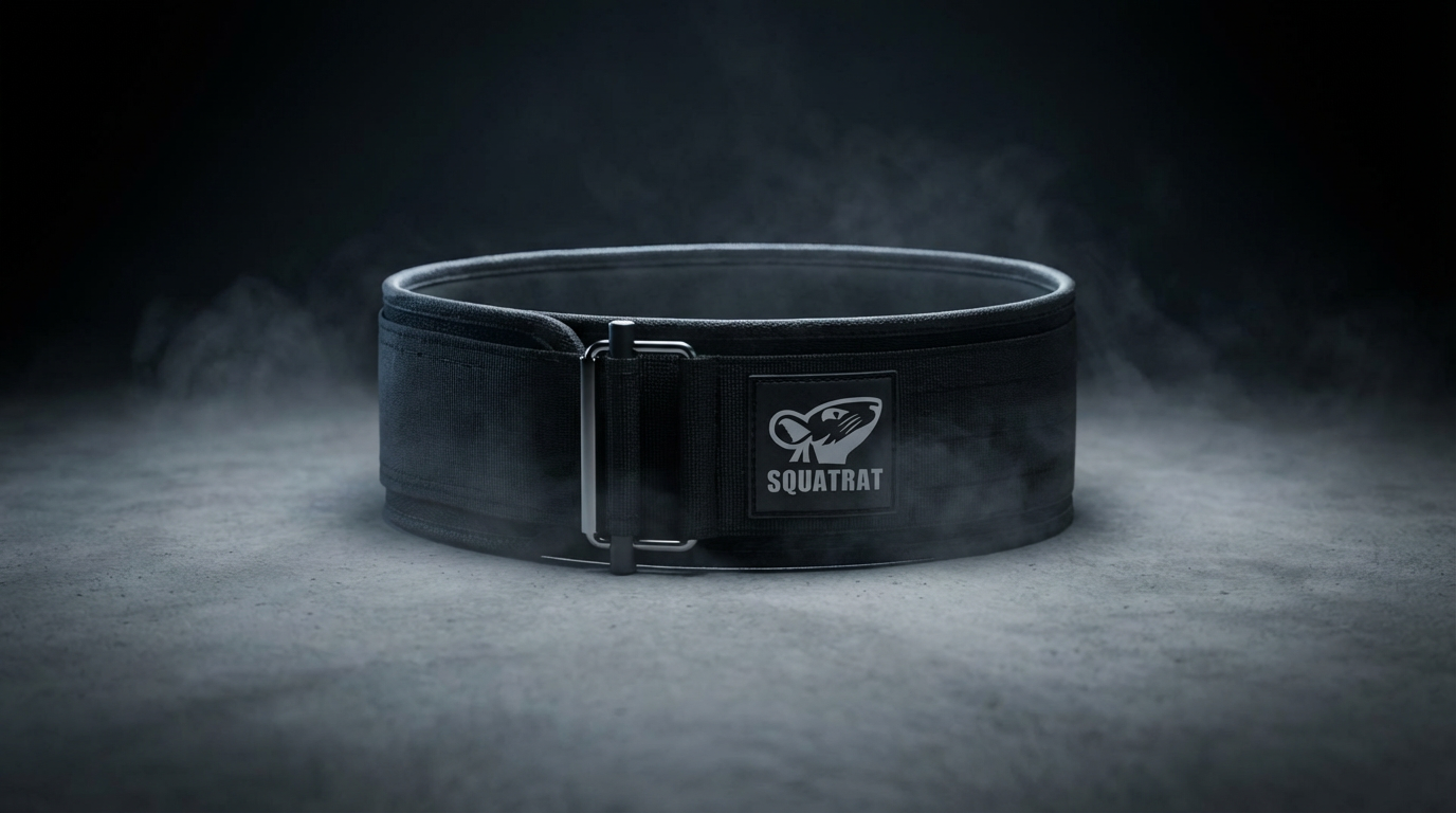 SQUATRAT canvas weightlifting belt